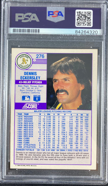 Dennis EcKersley 4 Card Lot Cubs, A's, RedSox