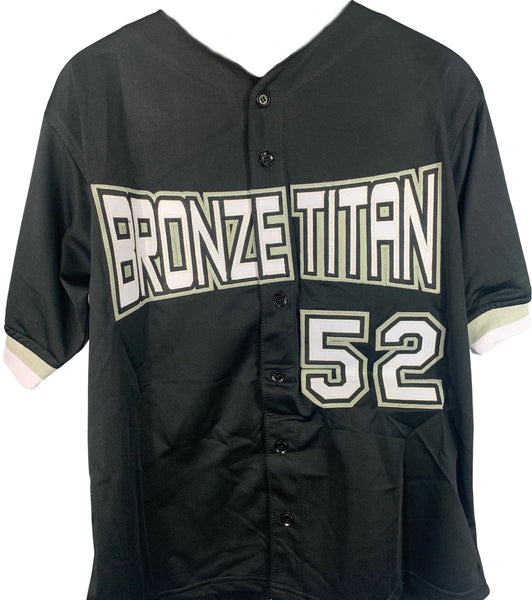 Jose Contreras Signed Chicago White Sox "Bronze Titan" Pinstriped  Home Jersey