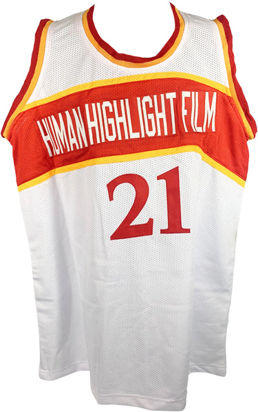 Dominique Wilkins Signed Team USA Jersey (PSA) Atlanta Hawks / Forward –