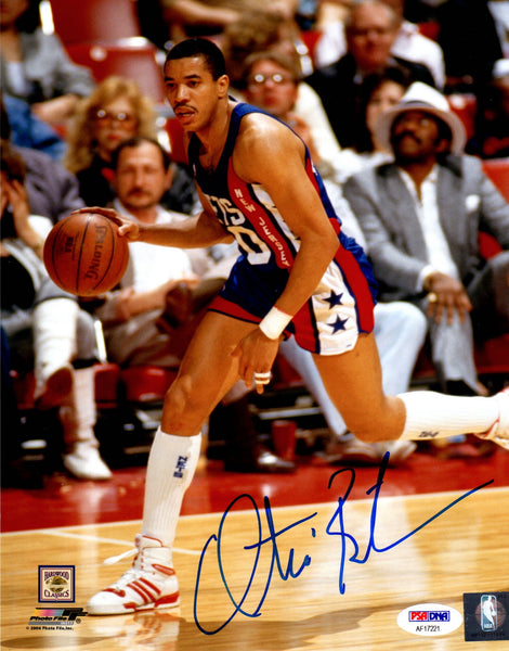 Otis Birdsong autographed signed 8x10 photo NBA New Jersey Nets PSA CO –  JAG Sports Marketing