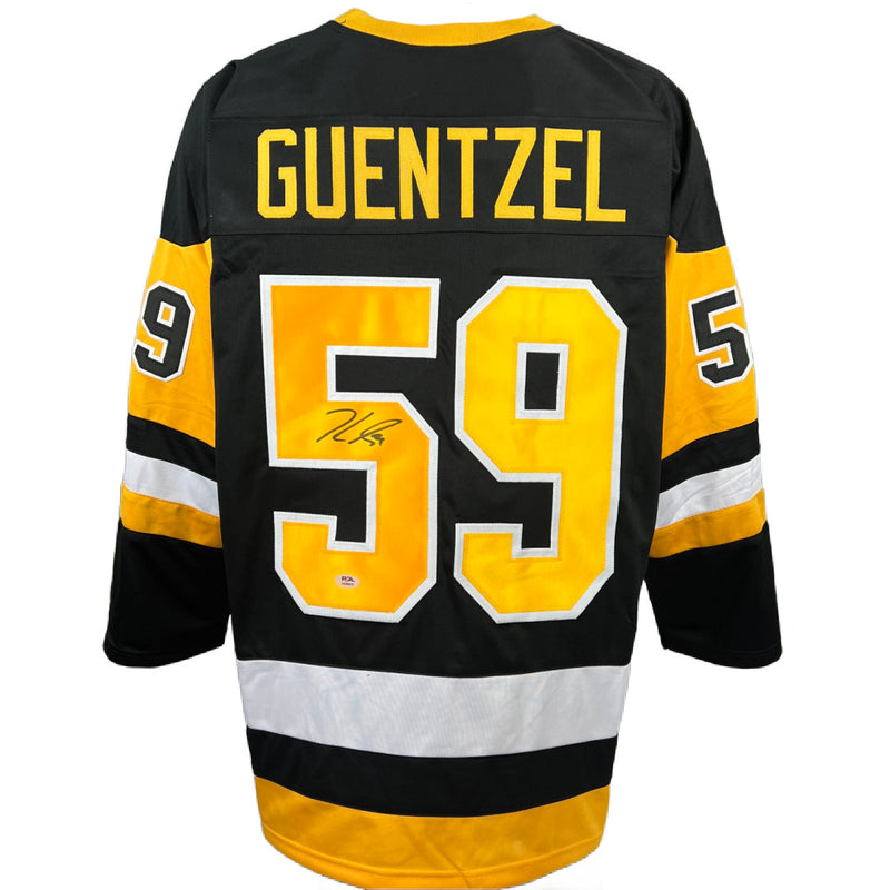 Jake Guentzel autographed signed jersey NHL Pittsburgh Penguins PSA COA