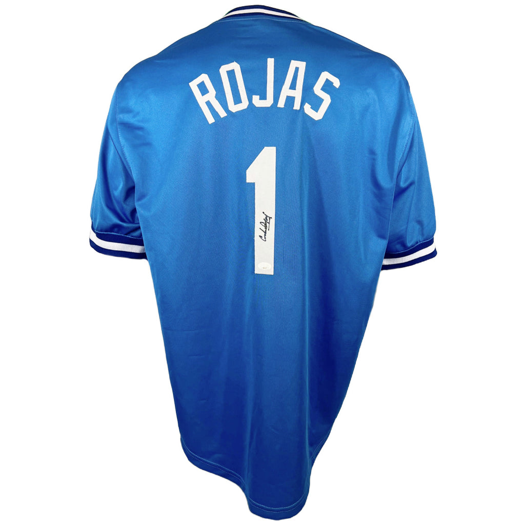 Cookie Rojas autographed signed jersey MLB Kansas City Royals JSA COA