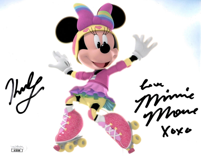 Kaitlyn Robrock autographed signed inscribed 8x10 photo JSA COA Minnie Mouse