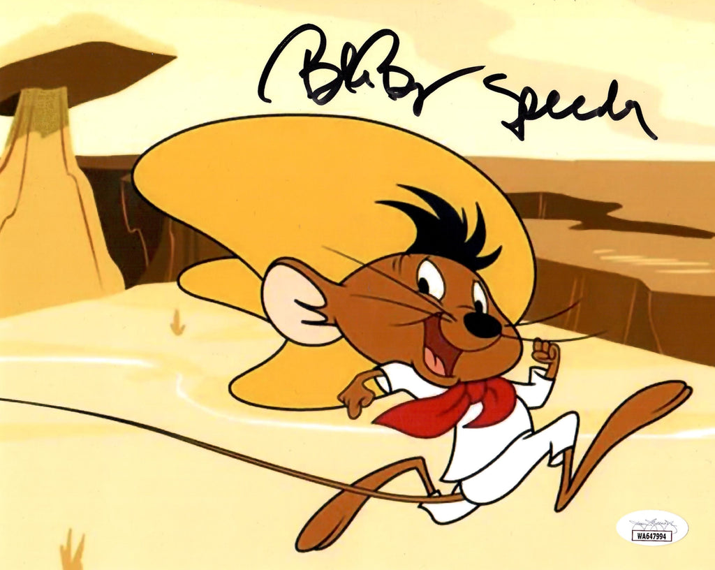 Bob Bergen autographed signed inscribed 8x10 photo JSA COA Speedy Gonzales