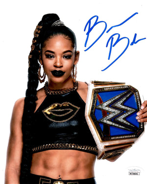 Bianca Belair autographed signed 8x10 photo WWE JSA COA