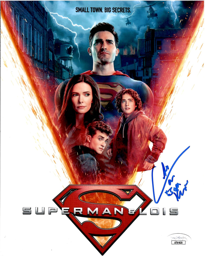 Alex Garfin autographed inscribed 8x10 photo Jordan Kent JSA Superman and Lois