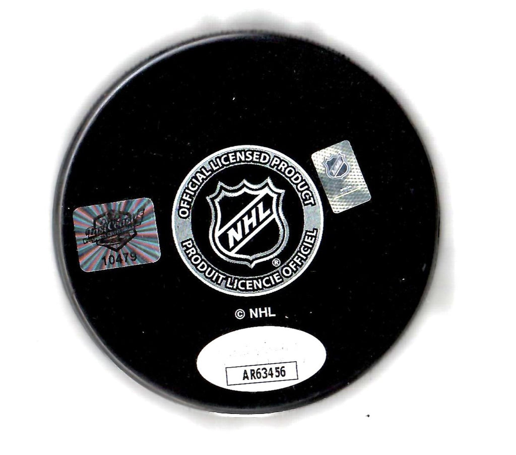 Bobby Clark autographed signed puck NHL Philadelphia Flyers JSA COA