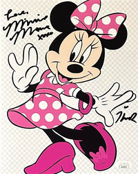 Kaitlyn Robrock autographed signed inscribed 8x10 photo JSA COA Minnie Mouse