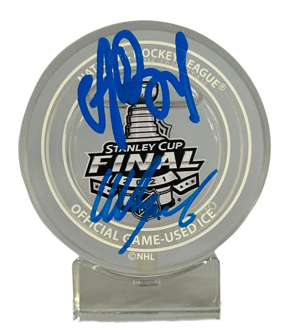 Ondrej Palat autograph insc Mini Stanley Cup TB Lightning JSA Game