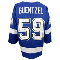 Jake Guentzel autographed signed jersey NHL Tampa Bay Lightning PSA COA