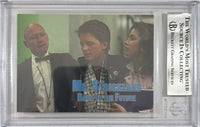 James Tolkan autographed signed Back To The Future Strickland card BAS Encap