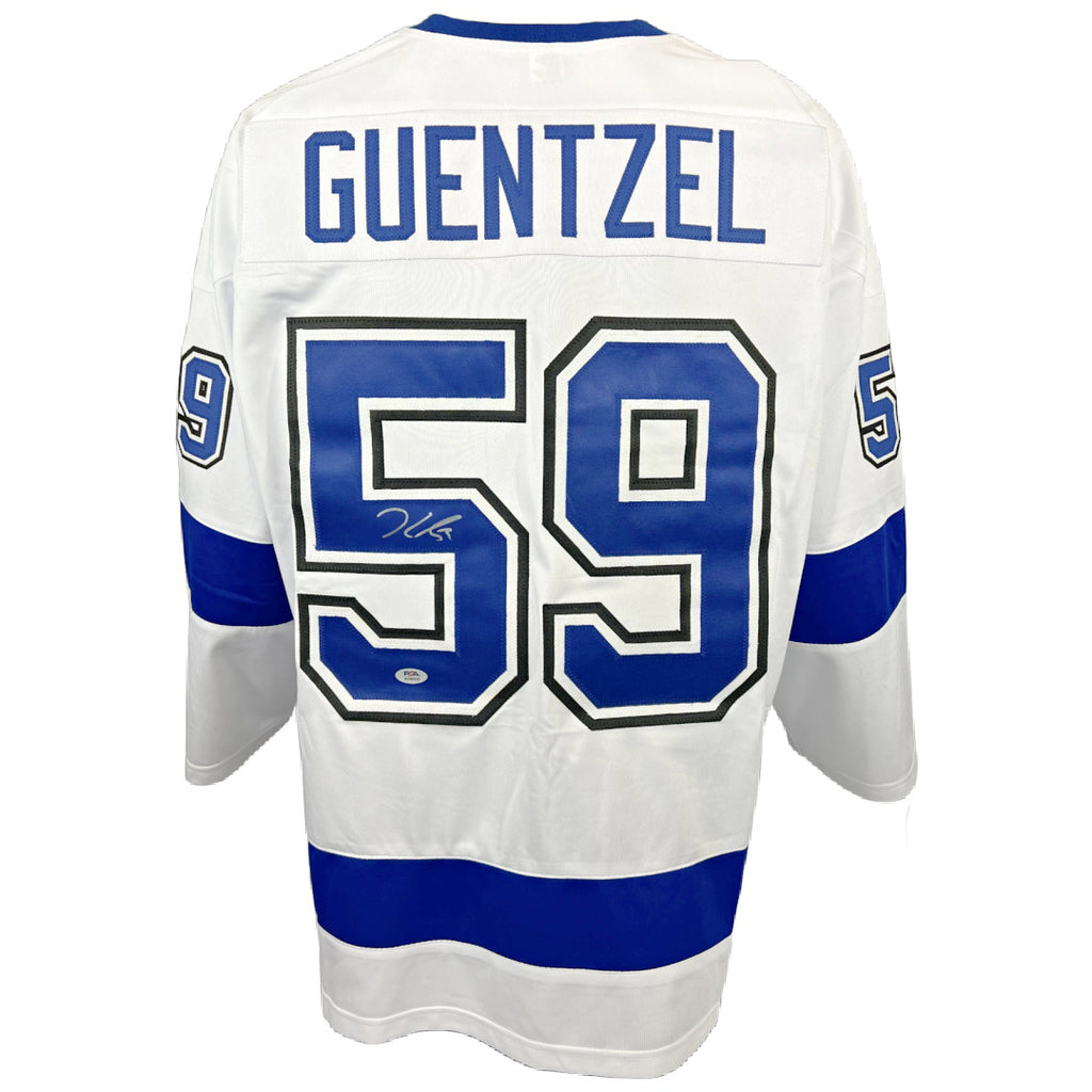 Jake Guentzel autographed signed jersey NHL Tampa Bay Lightning PSA COA