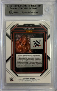 Bill Goldberg autographed signed Panini card #175 2023 WWE WCW BAS Encap Prizm