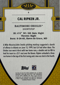 Cal Ripken Jr card #8 2024 Topps 12/75 MLB Baltimore Orioles