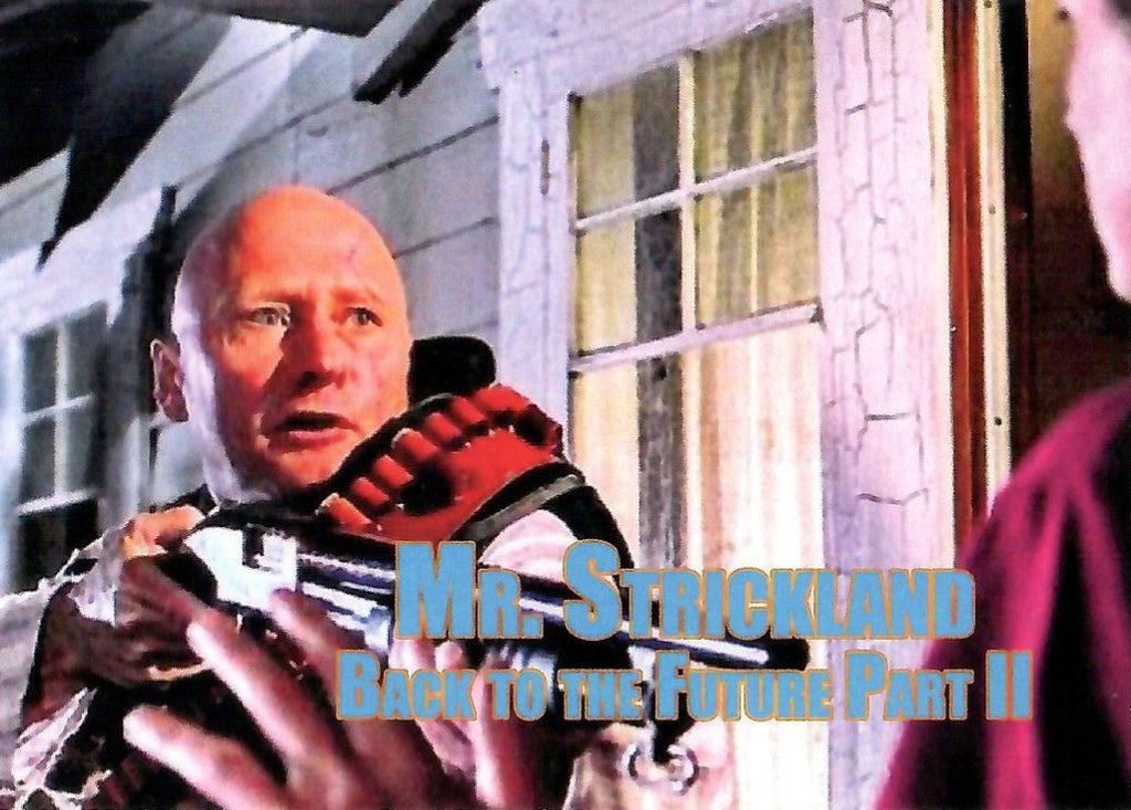 Custom James Tolkan card Back to the future Mr Strickland