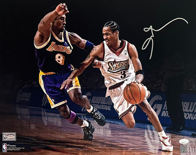 Allen Iverson autographed signed 16x20 photo Philadelphia 76ers JSA