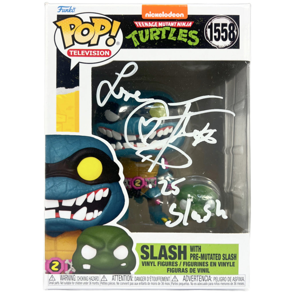 Corey Feldman signed inscribed Funko Pop #1558 Teenage Mutant Ninja Turtles BAS