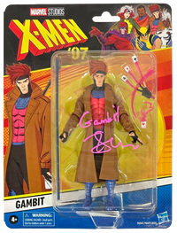 Tony Daniels autographed signed inscribed Action Figure BAS Gambit X-Men