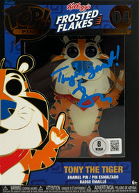 Tony Daniels autographed signed inscribed Funko Pin #04 Tony The Tiger