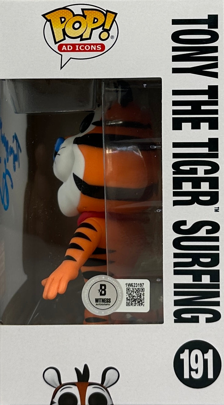 Tony Daniels autographed signed inscribed Funko Pop #191 Tony The Tiger