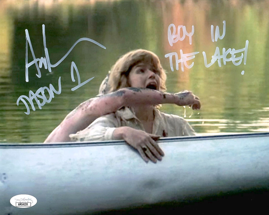 Ari Lehman signed inscribed 8x10 photo Friday The 13th JSA COA Jason Voorhees