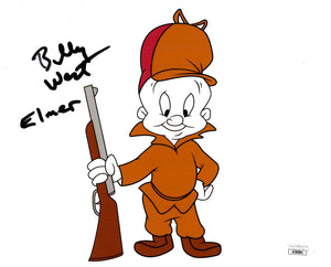 Billy West autographed signed inscribed 8x10 photo JSA Elmer Fudd Looney Tunes