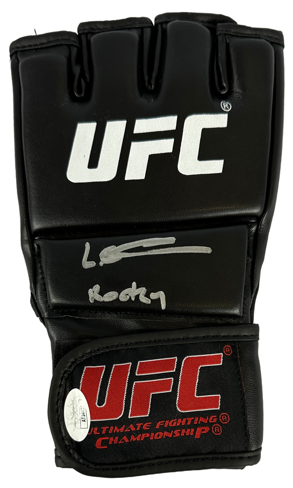 Leon Edwards autographed signed inscribed glove UFC JSA COA Rocky