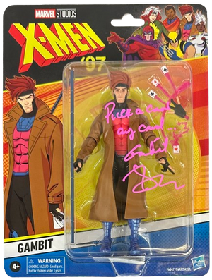 Tony Daniels autographed signed inscribed Action Figure BAS Gambit X-Men