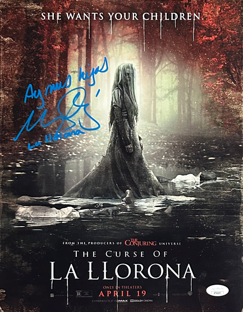 Marisol Ramirez autographed signed inscribed 11x14 photo JSA Curse of La Llorona