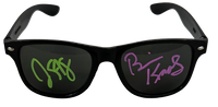 Brian Knobbs & Jerry Sags autographed signed sunglasses WWE WWF JSA Nasty Boys