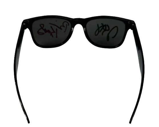 Brian Knobbs & Jerry Sags autographed signed sunglasses WWE WWF JSA Nasty Boys