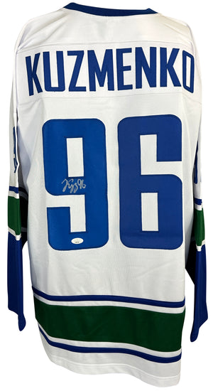 Andrei Kuzmenko autographed signed jersey autographed Vancouver Canucks JSA COA