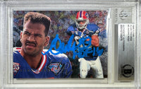 Andre Reed auto inscribed Fleer 1995 #3 Buffalo Bills BAS Encap card 3/30