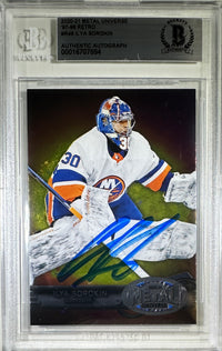 Ilya Sorokin 2021 SkyBox encap RC New York Islanders BAS