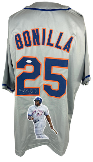 Bobby Bonilla autographed signed jersey MLB New York Mets JSA COA