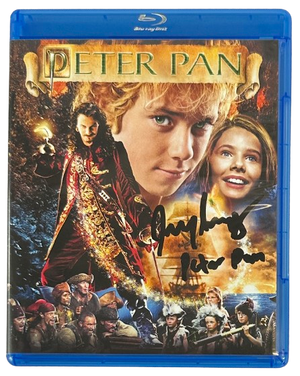 Jeremy Sumpter autographed signed inscribed Blu-ray DVD cover Peter Pan JSA COA