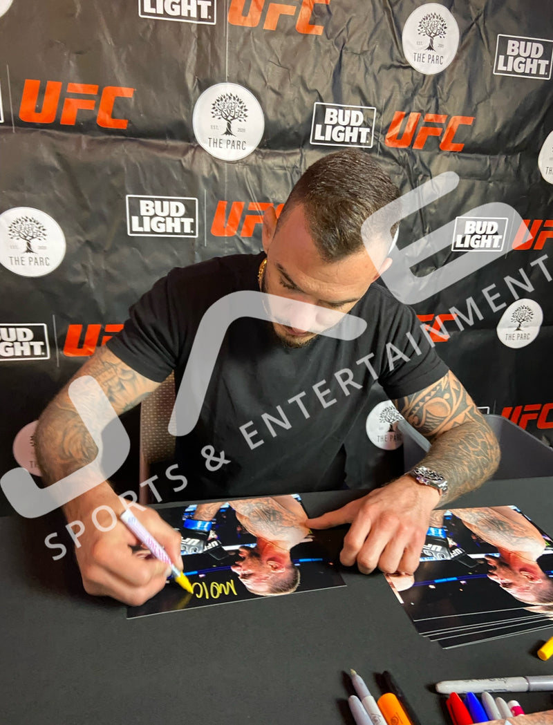 Renato Moicano autographed signed inscribed 8x10 photo UFC Jalin Turner JSA COA