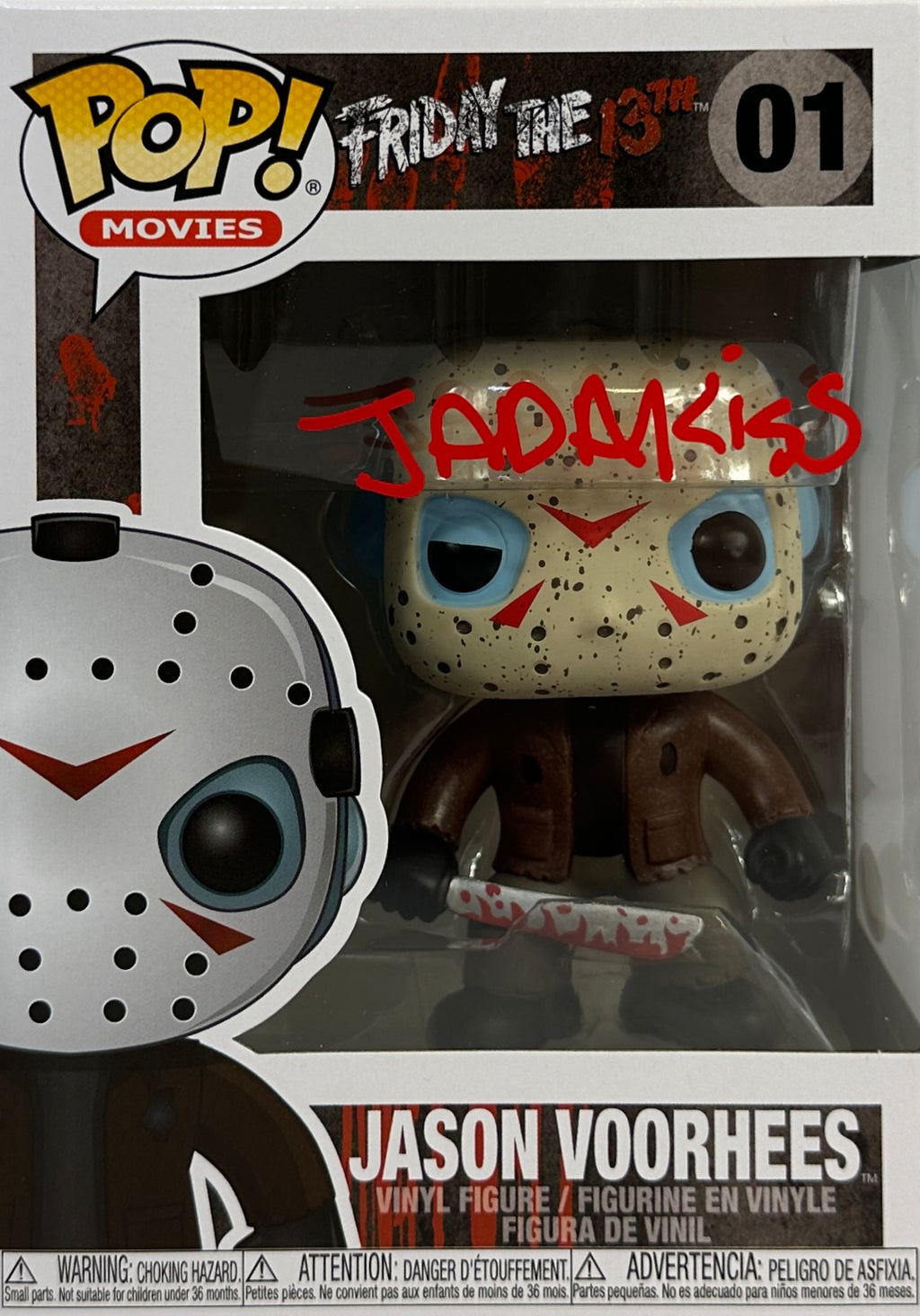 Jadakiss autogaphed signed Funko Pop #01 JSA COA Jason Voorhees Jason Philips