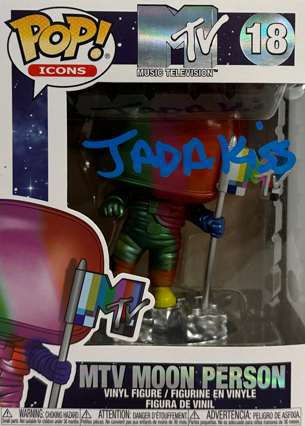 Jadakiss autogaphed signed Funko Pop #18 JSA COA MTV Jason Philips