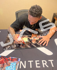 Max Holloway signed inscribed 16x20 photo UFC Blessed JSA COA Calvin Katter