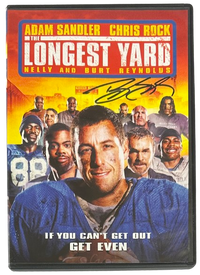 Bill Goldberg autographed signed DVD cover The Longest Yard JSA COA Adam Sandler