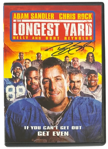 Bill Goldberg autographed signed DVD cover The Longest Yard JSA COA Adam Sandler