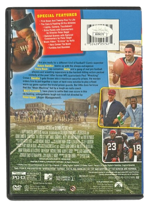 Bill Goldberg autographed signed DVD cover The Longest Yard JSA COA Adam Sandler