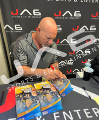 Bill Goldberg autographed inscribed action figure WWE Elite Collection JSA COA