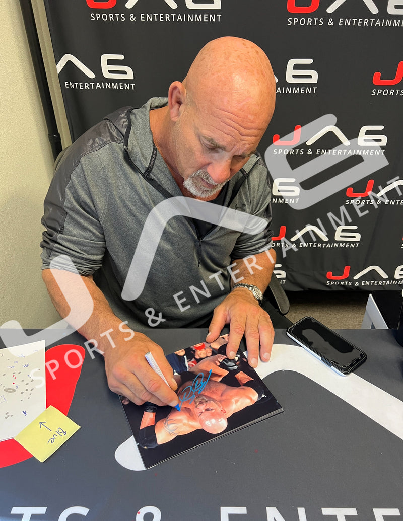 Bill Goldberg autographed signed 8x10 photo WWE The Longest Yard JSA COA