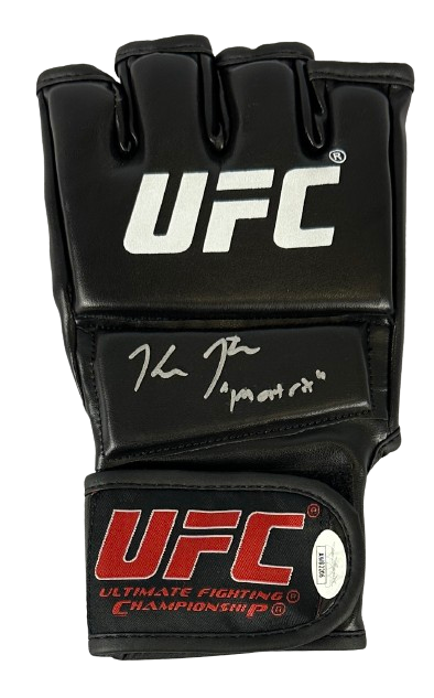 Kyler Phillips autographed signed inscribed glove UFC COA JSA The Matrix