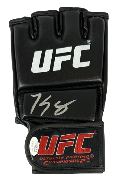 Bobby King Green autographed signed glove UFC JSA COA