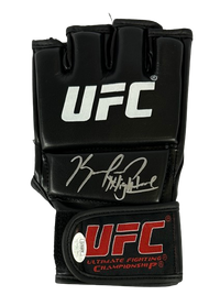 Kamaru Usman autographed signed inscribed glove UFC COA JSA Nigerian Nightmare