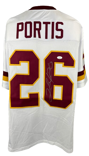 Clinton Portis autographed signed jersey COA JSA Washington Redskins