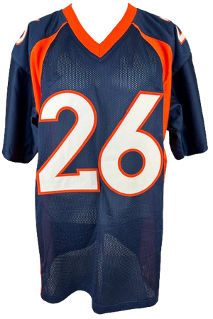 Clinton Portis autographed signed jersey COA JSA Denver Broncos